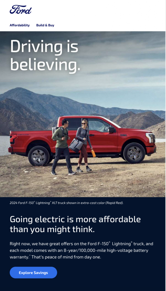 Ford newsletter